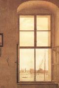 View of the Artist's Studio Right Window (mk10)